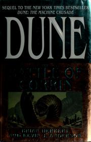 Cover of: Dune: The Battle of Corrin