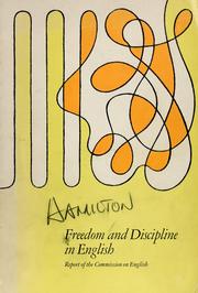 Cover of: Freedom and discipline in English: report.