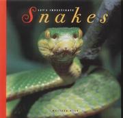 Cover of: Snakes Let's Investigate