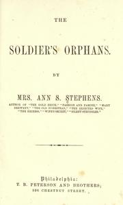 Cover of: The soldier's orphans