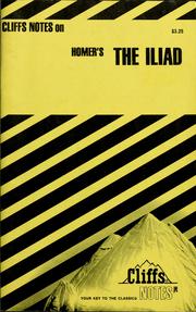 Cover of: The Iliad by Robert J. Milch