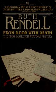 Cover of: From Doon with death by Ruth Rendell