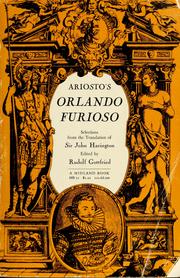 Orlando furioso by Lodovico Ariosto