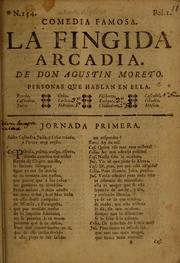 Cover of: La Fingida Arcadia by Agustín Moreto