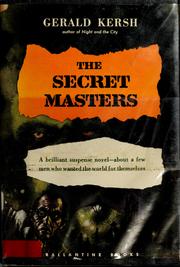 Cover of: The secret masters.