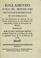 Cover of: Reglamento para el monte-pio de viudas y huerfanos de los empleados en las Escribanias de Cámara de las Reales Audiencias y en otras reales oficinas dentro y fuera de la capital de México