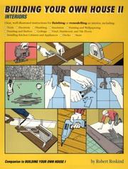 Cover of: Building Your Own House by Robert Roskind, Robert Roskind