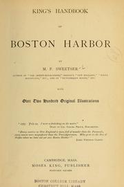 Cover of: King's handbook of Boston harbor