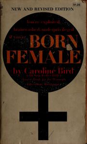 Cover of: Born female
