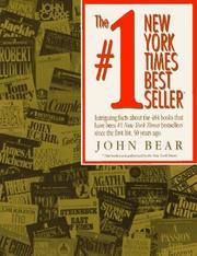 Cover of: The #1 New York times bestseller by John Bear