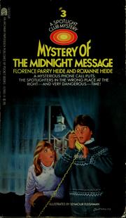 Cover of: Mystery of the midnight message