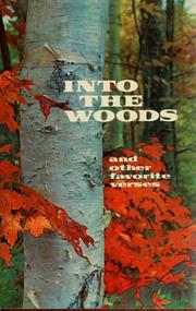Cover of: Into the woods, and other favorite verses by compiled by Daughters of St. Paul.