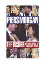 Cover of: Insider | Piers Morgan