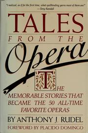 Cover of: Tales from the opera