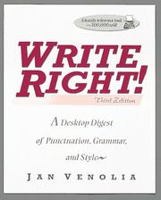 Write right! by Jan Venolia