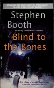 Cover of: Blind to the bones by Stephen Booth