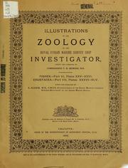 Cover of: Zoology of the Royal Indian Marine Survey ship Investigator: under the command of Commander T.H. Hemming