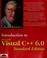 Cover of: Ivor Horton's introduction to Microsoft Visual C++ 6.0.