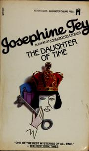 Cover of: The daughter of time by Josephine Tey