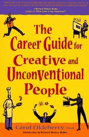 Cover of: The Career guide for creative and unconventional people