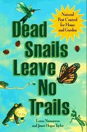Cover of: Dead snails leave no trails by Loren Nancarrow