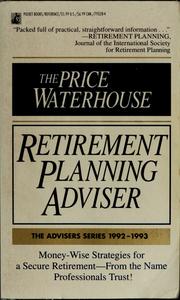 Cover of: The Price Waterhouse retirement planning adviser by 