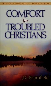 Cover of: Comfort for troubled Christians