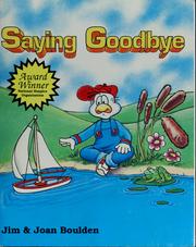 Cover of: Saying goodbye