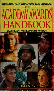 Cover of: The Academy Awards handbook