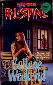 Cover of: College Weekend: Fear Street #32