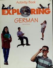 Cover of: Exploring German: activity book