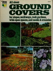 Cover of: All about ground covers by Don Dimond