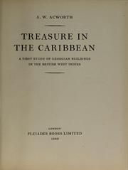 Treasure in the Caribbean by Angus Whiteford Acworth