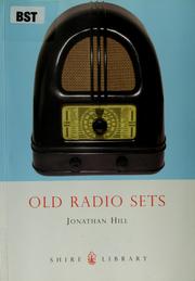 Cover of: Old radio sets