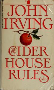Cover of: The cider house rules by Irving, John
