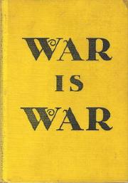Cover of: War is war: by ex-private X.