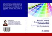 Cover of: Analytical Method Development by Liquid Chromatography by 