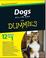 Cover of: Dogs All-in-One For Dummies