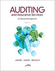 Cover of: Auditing and assurance services by Alvin A. Arens, Alvin A. Arens