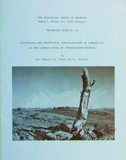 Geological and geophysical investigations of kimberlite in the Laramie Range of southeastern Wyoming by W. Dan Hausel