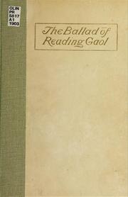 Cover of: The Ballad of Reading Gaol by By C.3.3.