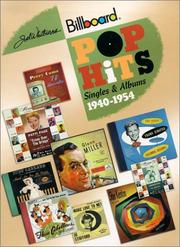Cover of: Joel Whitburn's Billboard pop hits, singles & albums, 1940-1954 by Joel Whitburn