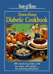 Cover of: Taste of home down-home diabetic cookbook