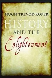 Cover of: History and the Enlightenment