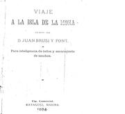 Cover of: Viaje a la Isla de la Mona: Para inteligencia de todos y escarmiento de muchos