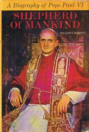 Cover of: Shepherd of Mankind by William E. Barrett