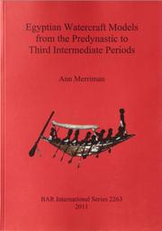 Egyptian watercraft models from the predynastic to third intermediate periods