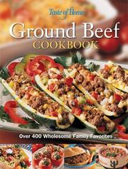 Cover of: Ground beef cookbook by [editor, Julie Schnittka].