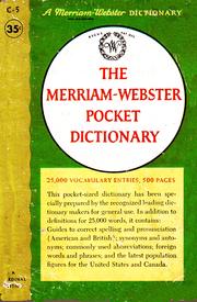 Cover of: The Merriam-Webster pocket dictionary