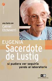 Eugenia Sacerdote de Lustig by Eugenia Sacerdote de Lustig